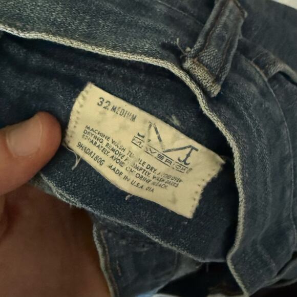 Vintage 60’s 70’s Maverick Jeans Bootcut Made In USA Talon Zip - Picture 10 of 10